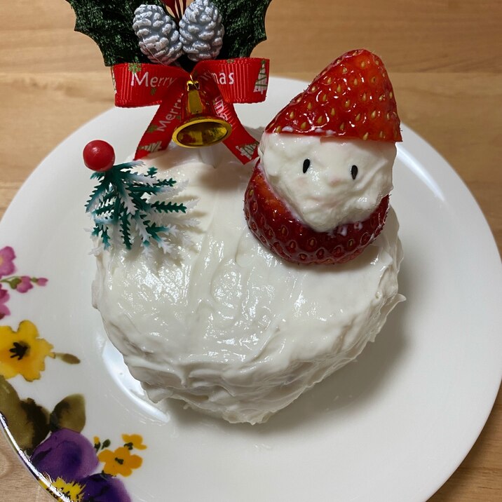 離乳食　クリスマスケーキ